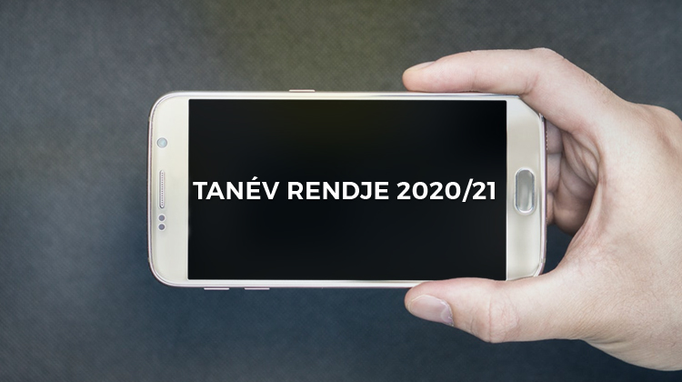 Tanév rendje 2020/21